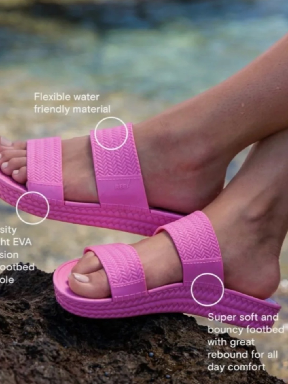 Reef Water Ready Shoes Size 6